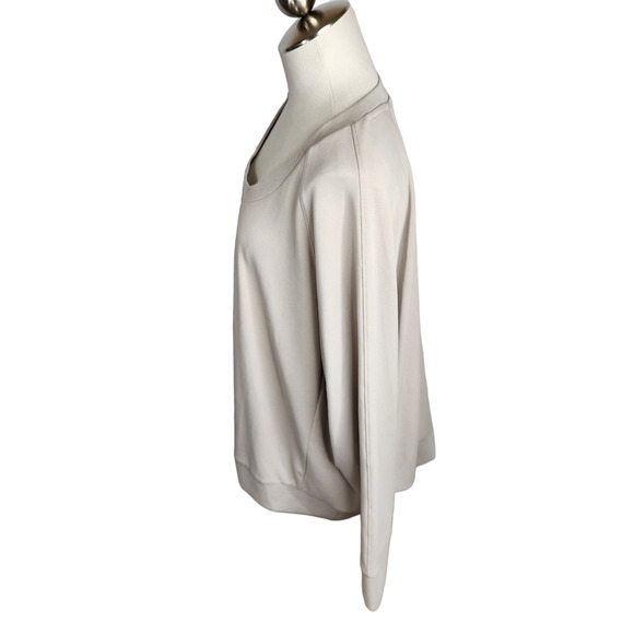 Athleta Seasoft Scoop Neck Sweatshirt Womens Plus 2X Abalone NEW - Picture 7 of 13